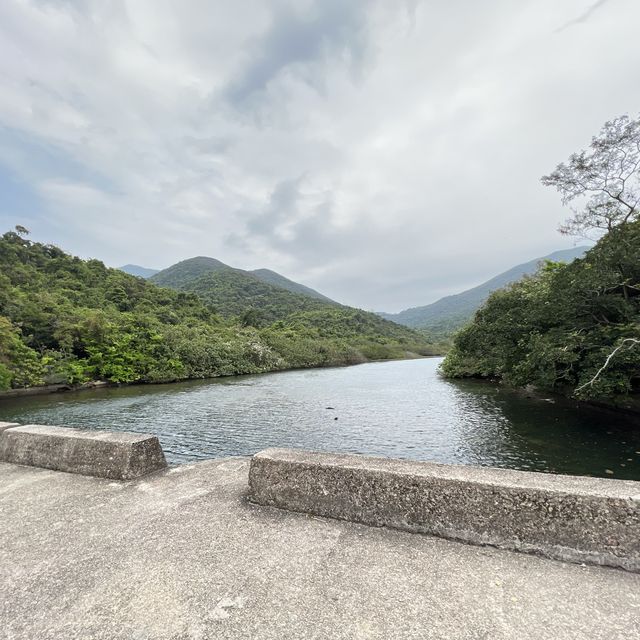 大潭水壩散散步🚶♀️好舒服😌 大潭水壩散散步🚶♀️好舒服😌