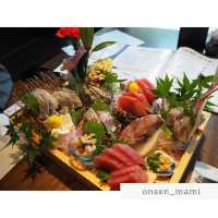 【静岡 修善寺温泉】2泊目の夜ごはんはお造りがとても豪華でした🐟