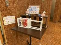 福岡、天神北で宿泊『アークホテルロイヤル福岡天神』(共有スペース)