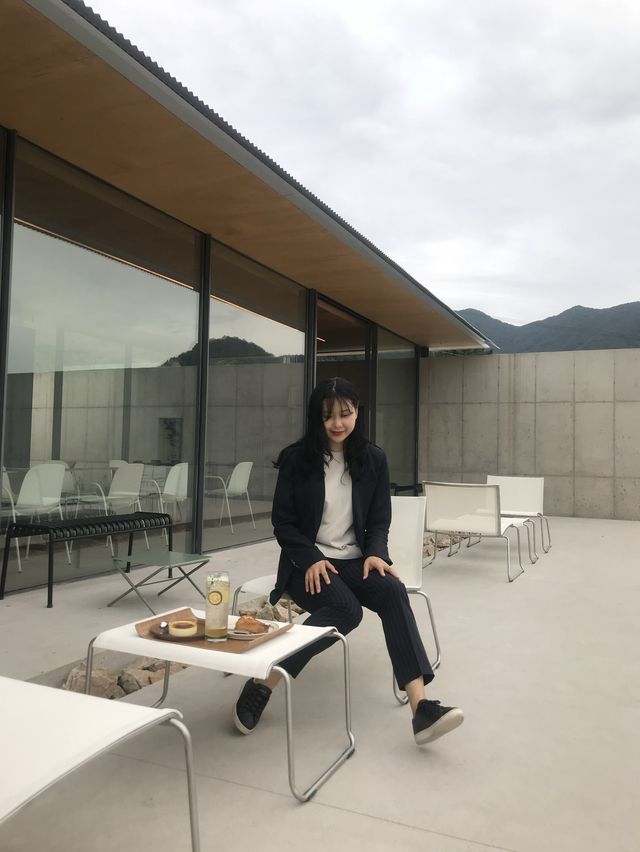 심플하고 모던한 담양 대형카페, 카페 호시담