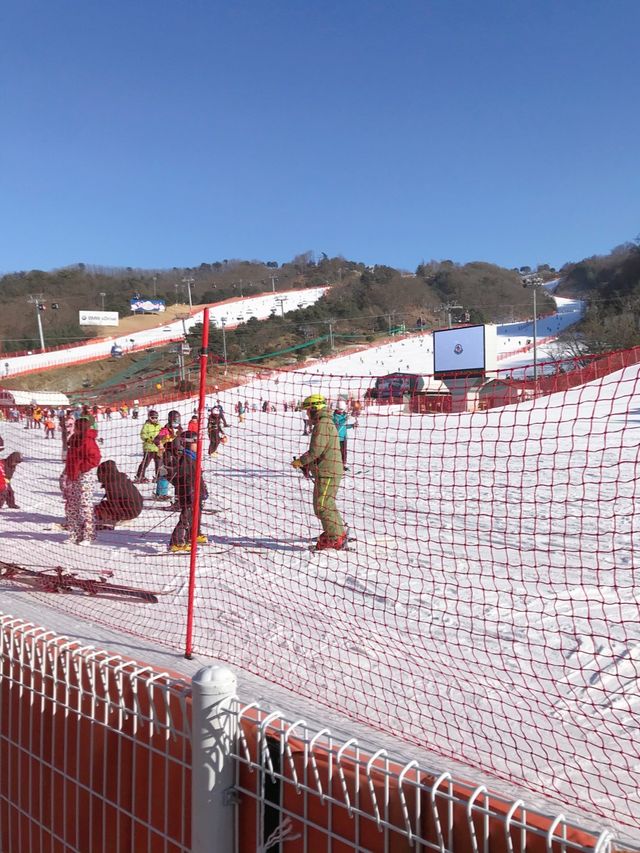 韓國新手滑雪推薦場地⛷️ 洪川大明維瓦爾第度假村🏠