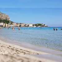 Pristine Water of Mondello Beach