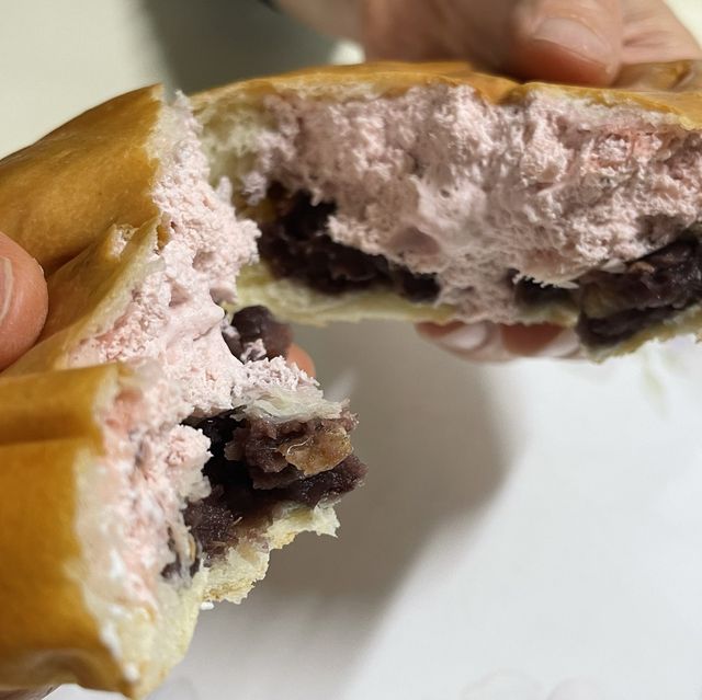 진한 전통 팥으로 만든 제주 한담팥빵👨‍🍳