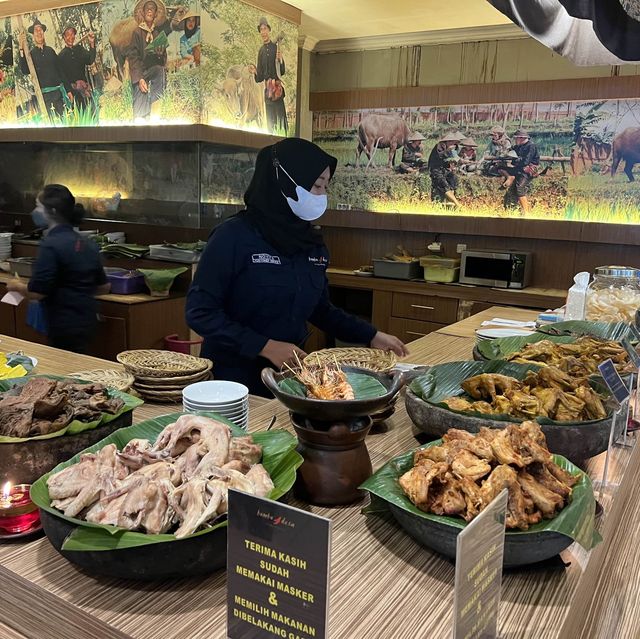 ร้านอาหารอร่อย Bumbu Desa ยอกยาการ์ตา 