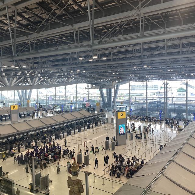 曼谷必逛首站—Suvarnabhumi Airport