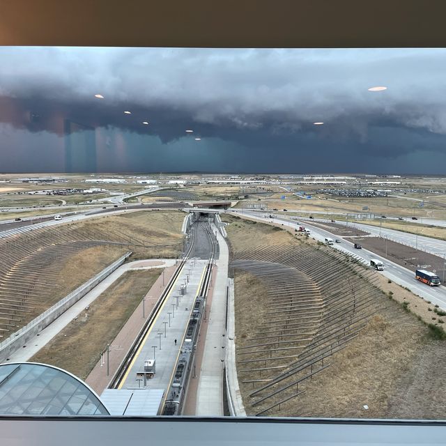 Beautiful Westin Hotel at Denver Airport 