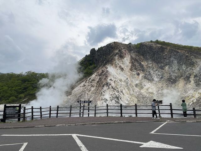【登別温泉町】北海道の観光地！大湯沼