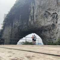 Moon Hill, a short drive from Yangshuo