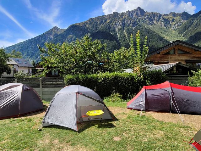 Chamonix camping