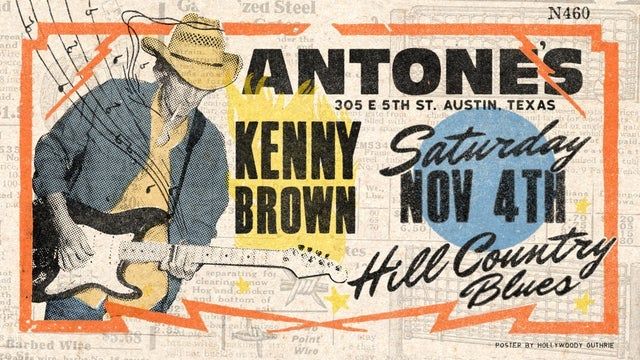Kenny Brown w/ Soul Man Sam 2023 Tour Concert (Austin) | Antone's Nightclub