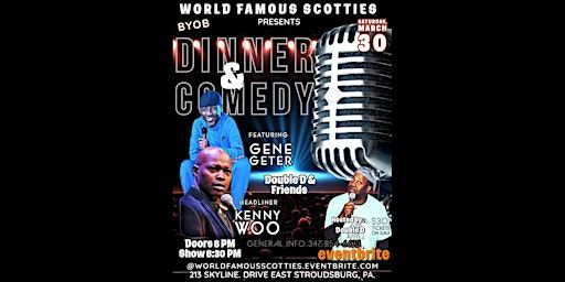 WORLD FAMOUS SCOTTIES presents EASTER WEEKEND DINNER & COMEDY SHOW | World Famous Scotties Comedy Lounge