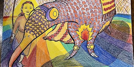 Colored Pencil Magic | Hi-Wire Brewing Durham