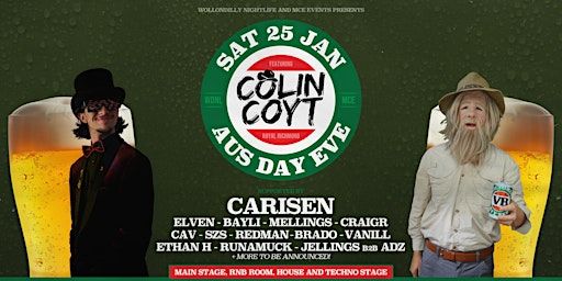 AUS DAY EVE - MCE Presents: COLIN COYT | The Royal Richmond Hotel