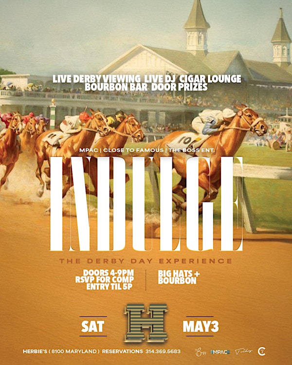 INDULGE: The Derby Day Experience | Herbie's