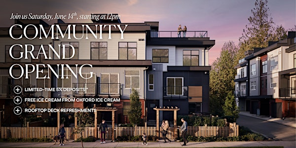Addition Community Grand Opening | 20335 70a Ave