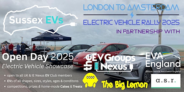 Sussex EVs Open Day: EV Showcase 2025 | Madeira Drive Parking
