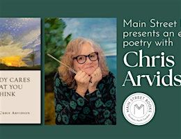 Chris Arvidson: NOBODY CARES WHAT YOU THINK | Main Street Books