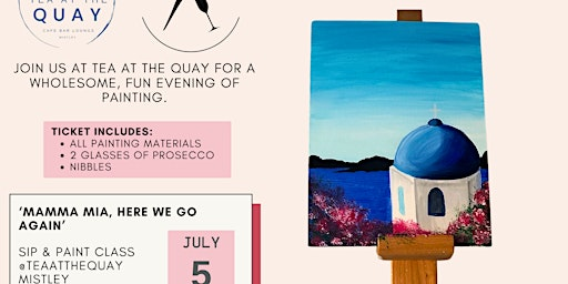 Tipple & Paint | Tea At The Quay Mistley