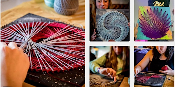 DIY String Art Workshop | Palak StudioInk - Art Class | Face Painting | Paint Night