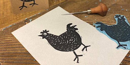Beginners Lino Printing, Ilminster | The Millhouse Gallery & Cafe