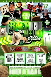 Back outside bash Leo edition | 160 Furlow Ln