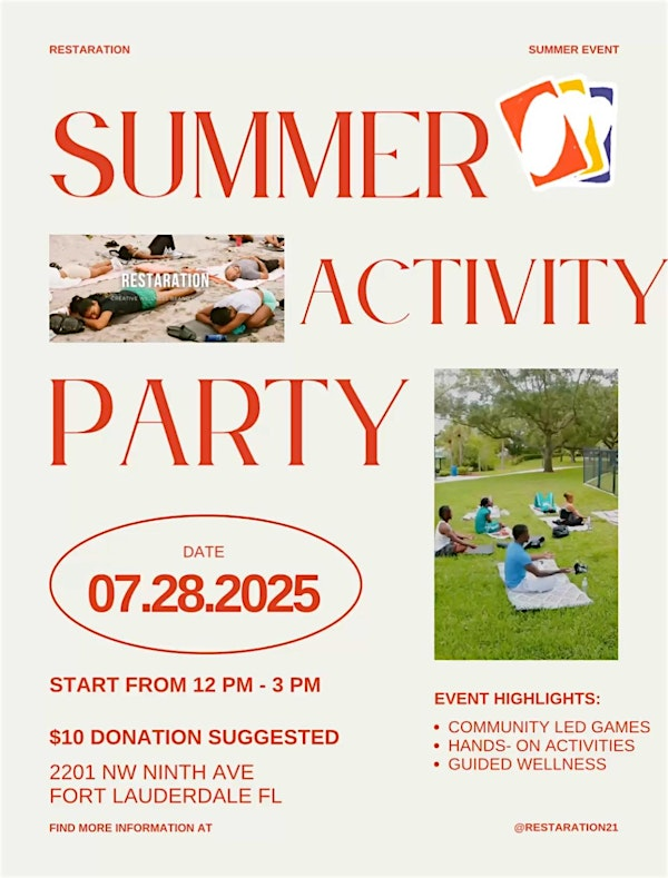 Summer Activity Day | 2201 NW 9th Ave