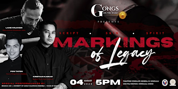 Markings of Legacy: Script, Skin, and Spirit | 2433 Pali Hwy