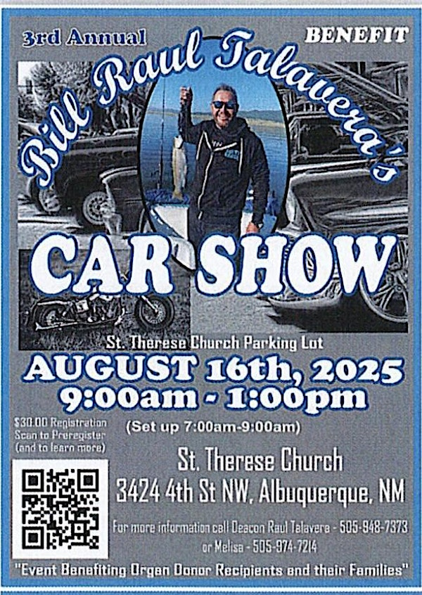 Bil Talavera Car Show | 3424 4th St NW