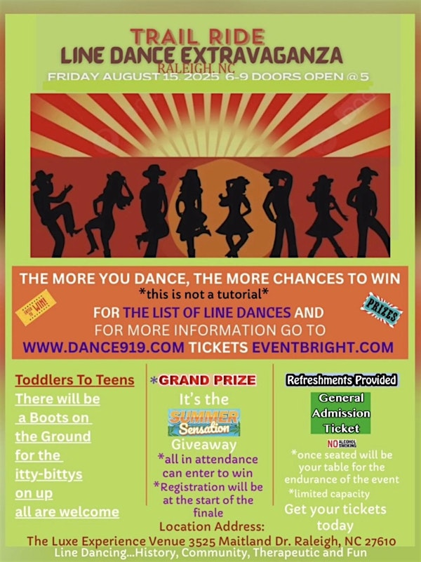 Trail Ride Line Dance Extravaganza | 3525 Maitland Dr