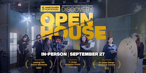 Vancouver Film School Open House - September 2025 | 151 W Cordova St
