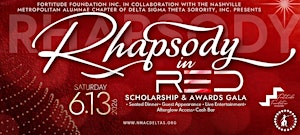 Rhapsody in Red Scholarship Gala and Community Impact Awards 2026 | OZ Arts Nashville