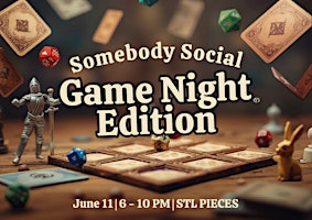 Somebody Social: Game Night Edition | Pieces Board Game Bar And Restaurant