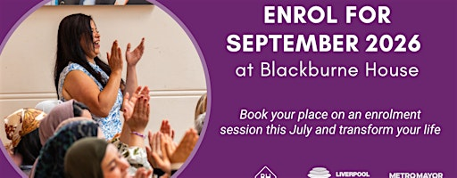Blackburne House ESOL & Functional Skills Enrolment Day | Blackburne House