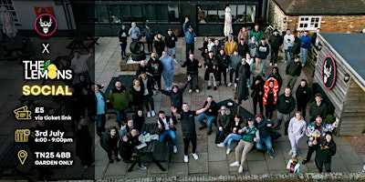 17/07/2026 LEMONS SOCIAL | B-Road at The Stag