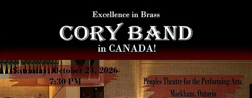 UCB presents THE CORY BAND | 22 Esna Park Dr