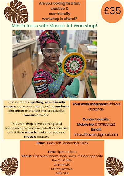Mindfulness with Mosaic Art Workshop! | John Lewis & Partners