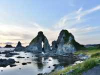 【新潟/佐渡島】七浦海岸からのサンセット🌄
