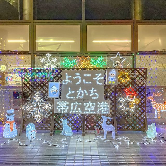 晩冬のとかち帯広空港