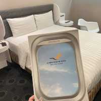 西門町航空主題商旅✈️西門航棧商旅 讓你想起疫情前搭飛機的感覺！