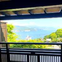 熱海網代湾が一望、丘の上に佇む旅館【海のはな】🌟