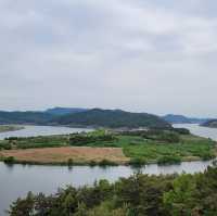 나주 동강 한반도지형 관람대