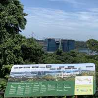 Hike on Mount Faber for the city view