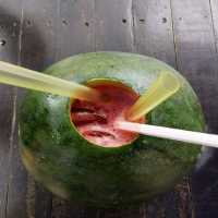 Enjoy A Fresh Watermelon Juice 🍉🍹