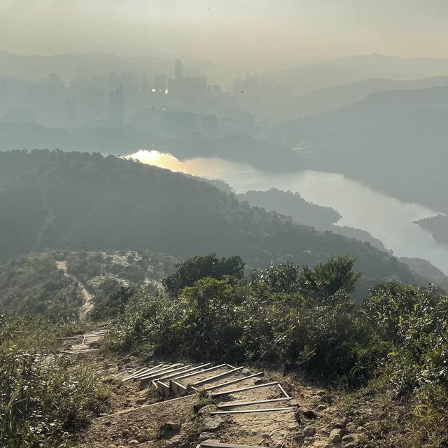 沙田至荃灣行山路綠 道風山路 針山 城門水塘🏔