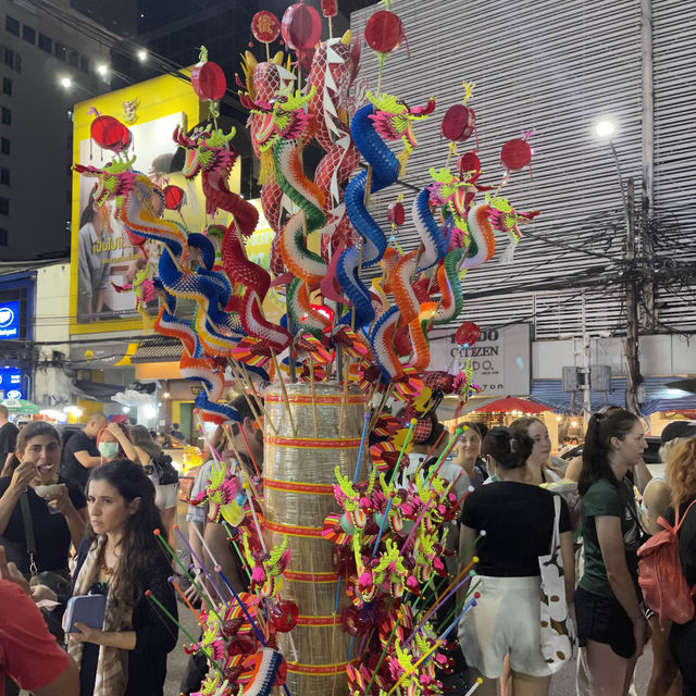 曼谷｜泰國唐人街入夜變身街熱鬧夜市