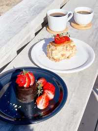 【糸島カフェ】海の見えるカフェで絶品スイーツ🍓💕