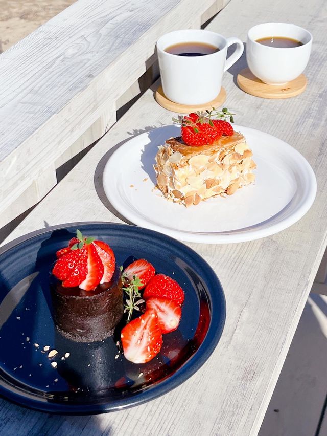 【糸島カフェ】海の見えるカフェで絶品スイーツ🍓💕
