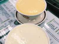 Double layered milk pudding 