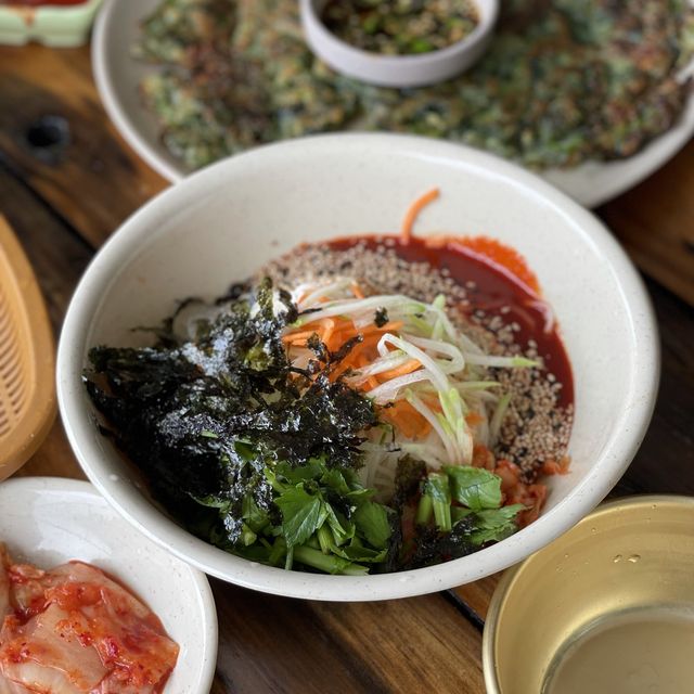 전이 맛있는 양평 야외 맛집 돌미나리집