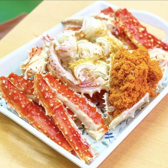 函館朝市海鮮早餐